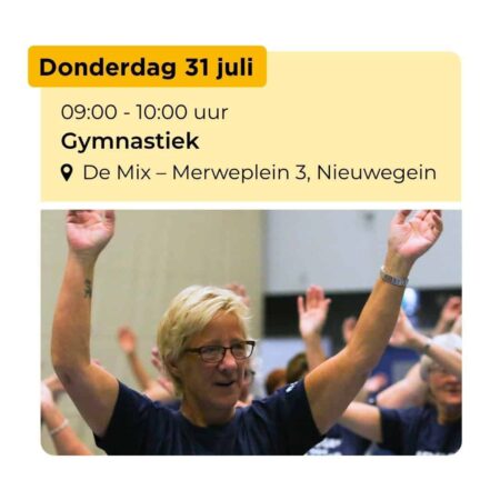 Zomeractief: Gymnastiek 55+